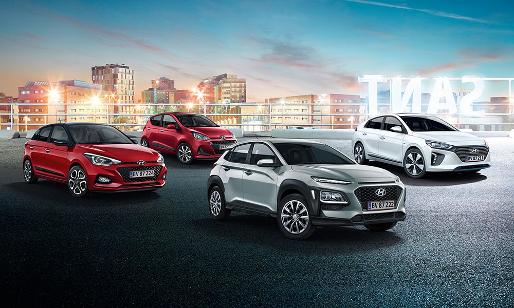 Hyundai tilbyder nu privatleasing af flere forskellige modeller