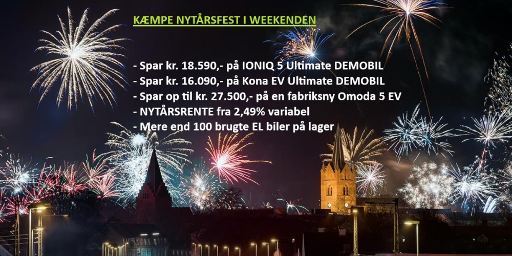 Kom til nytårskur 2026 i weekenden d. 10-11. januar kl. 10-15.